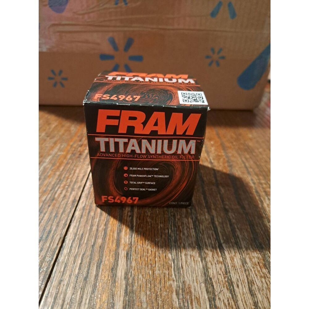 New Fram Titanium Oil Filter FS4967 Car Maintenance Oil Change